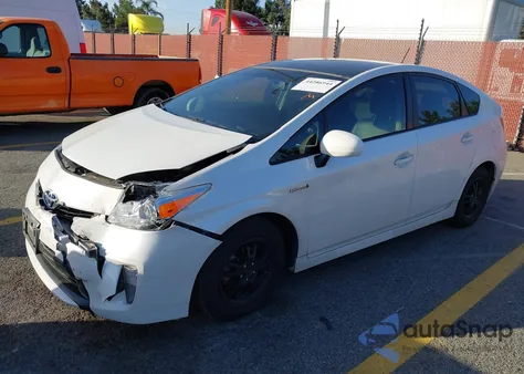 2012 Toyota Prius Four из США, поврежденный, VIN JTDKN3DU4C5511369